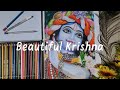 Krishna painting how to draw krishna tapas art