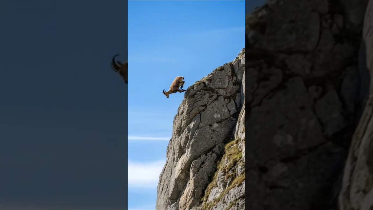 Fearless Leap From the Cliff