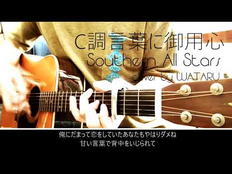 C調言葉に御用心(サザンオールスターズ)cover by WATARU