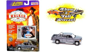 4K Show of Johnny Lightning 1/64 Walker Texas Ranger '95 Dodge Ram Walker Texas Ranger Dodge Ram