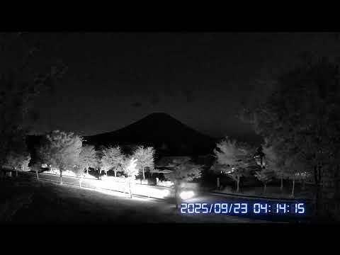 【HD画質LIVE】富士山ライブカメラ2025.9.23-1朝霧高原 より(mt.fuji live camera)　＃富士山　＃ライブカメラ　＃朝霧高原