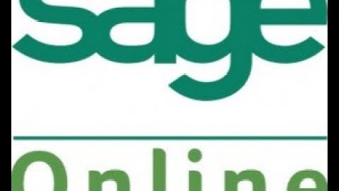 Sage One Introductory Video