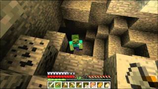 Minecraft Playing and Surviving 12 -Cave Navigation- [Part 1]