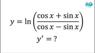 Derivada de ln((senx+cox)/(senx-cosx)) | Identidades Trigonométricas | Wolfram Alpha