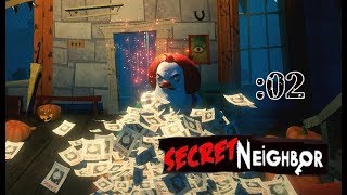 【Secret Neighbor】探偵/リーダーで脱出したい：02