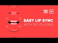 Easy Lip Sync in After Effects with no plugins