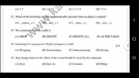 12th Computer science Public Model Question Paper /SD academy