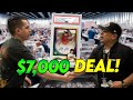 Buying a 7000 sports card lot at the dallas card show 