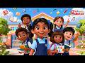 Hora de ir a la escuela - Time to Go to School | Spanish Nursery Rhymes for Kids | Galatta Kids