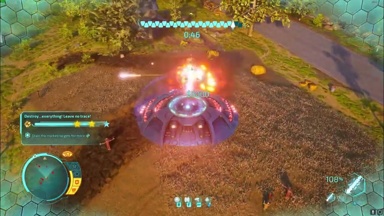 How To 3 Stars Armageddon Turnipseed Farms Destroy All Humans! YouTube