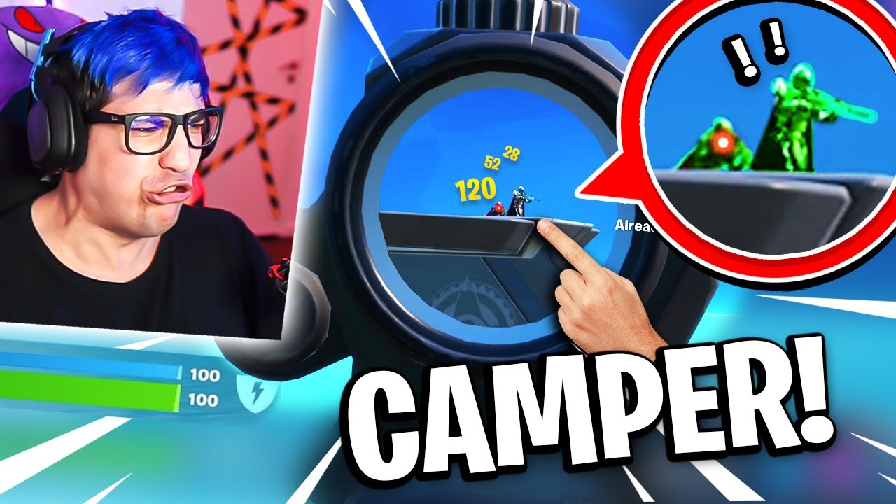 COMO ELIMINAR CAMPERS NO FORTNITE ! *FÁCIL*