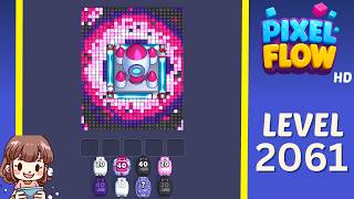 Pixel Flow Level 2061 Solution Walkthrough