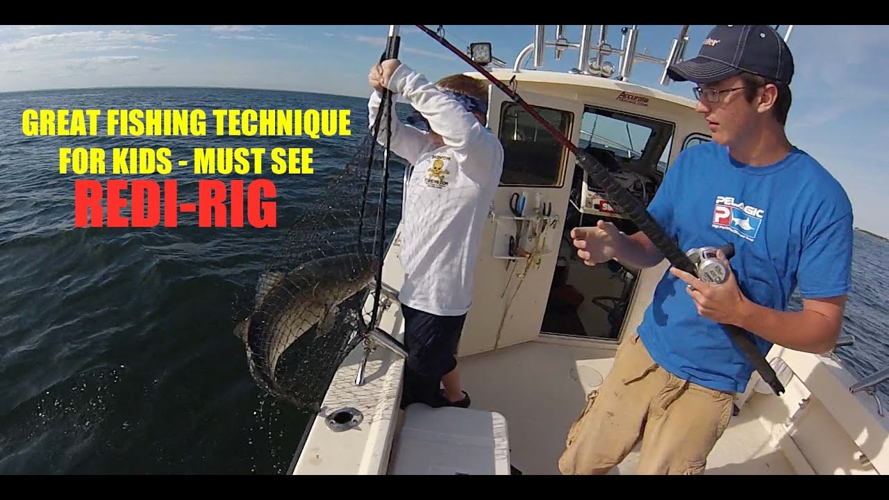 MY TRICK TO CATCH BIG STRIPED BASS..MUST SEE "HOW TO" GET REDI - YouTube