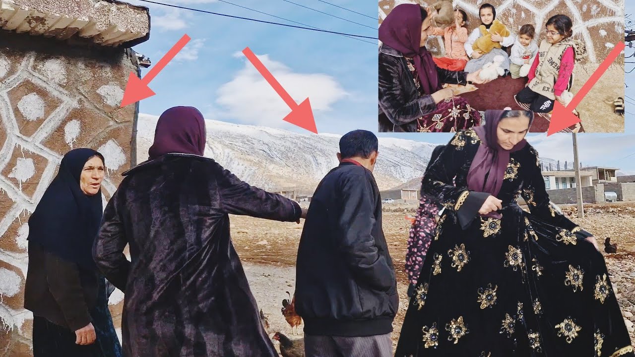 “Intense Confrontation! Mohsen and His Mother Clash with Elham Outside Her Home”-