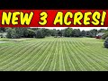 Buying Land & Mowing Our New 3 Acre Property! (Dream Come True!)