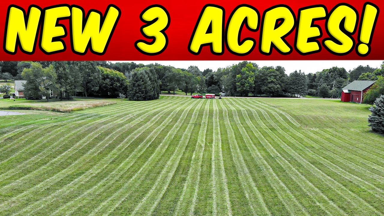 Buying Land & Mowing Our New 3 Acre Property! (Dream Come True!) YouTube