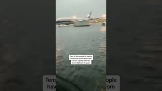 Flooding halts Beijing airport