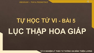 Tự học Tử Vi - Bài 5 : LỤC THẬP HOA GIÁP