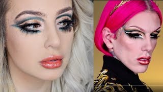 I TRIED FOLLOWING A JEFFREE STAR MAKEUP TUTORIAL...