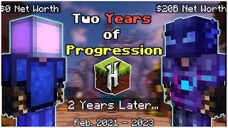 Two Years of Skyblock Progression in One Video | Hypixel Skyblock