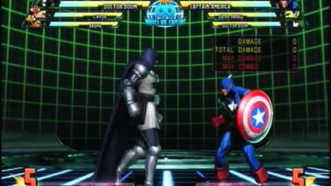 Dr  Doom Combo, Reset, and Cross up
