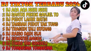 DJ TIKTOK TERBARU 2024 - DJ ACA ACA NEHI NEHI X DJ SANTRI PEKOK GANJEL TO FYP TIKTOK TERBARU 2024