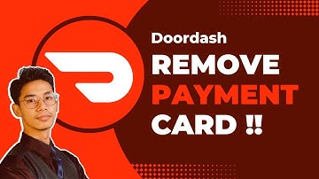 How to Remove Card from Doordash !