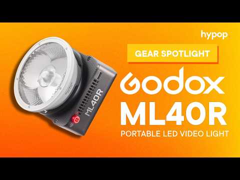 Gear Spotlight: The Portable RGB Light Every Creator Should See! Godox ML40R Unboxing and Review