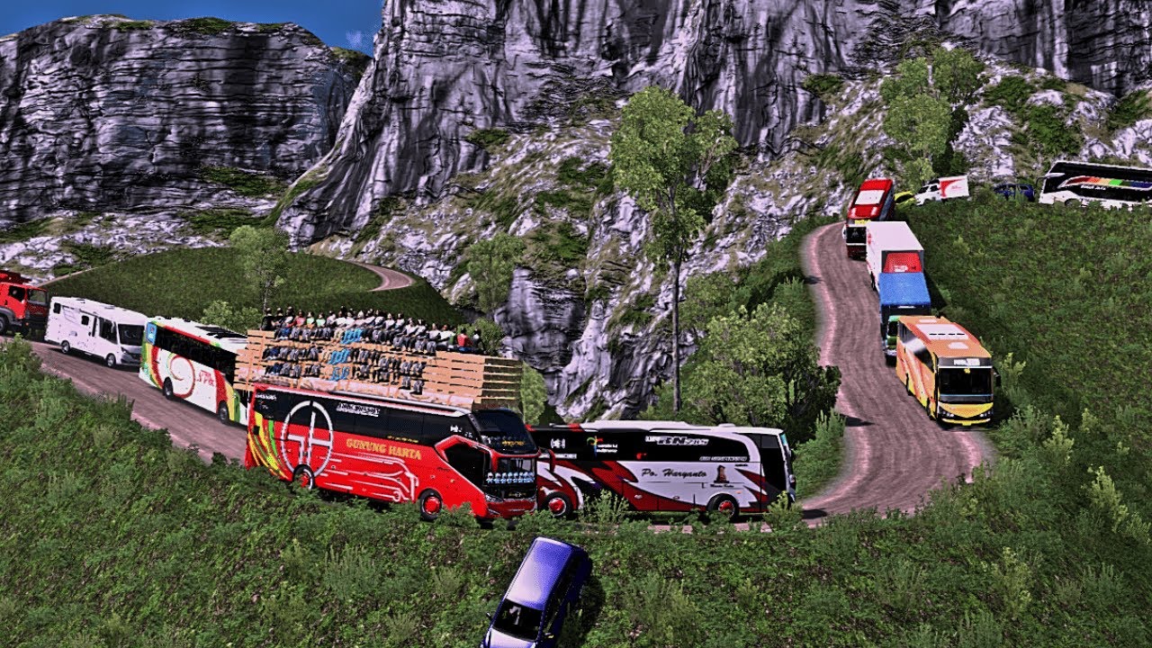 Passengers Bus Driving: Dare Drive The World's Most Dangerous Cliffside ...