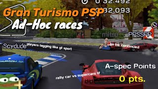 Gran Turismo PSP - Online Mode Crashfest ft. Scydude, Nordster and mitsuvolts03