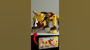 LEGO Creator 31112 Alternative builds #shorts