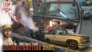 DECONSTRUCTION: THE OBS RACE TRUCK BUILD IS BACK...enter at your own risk