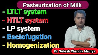 Pasteurization and Homogenization of Milk/ Veterinary Public Health/Crazy Vet Classes/VO exam/ LDO