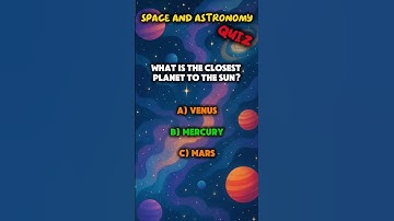 Space ans Astronomy Quiz. #space #astronomy #planet #quiz