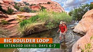 Thru-Hiking The Upper Gulch and Boulder Creek, Utah | VLOG BBL #3