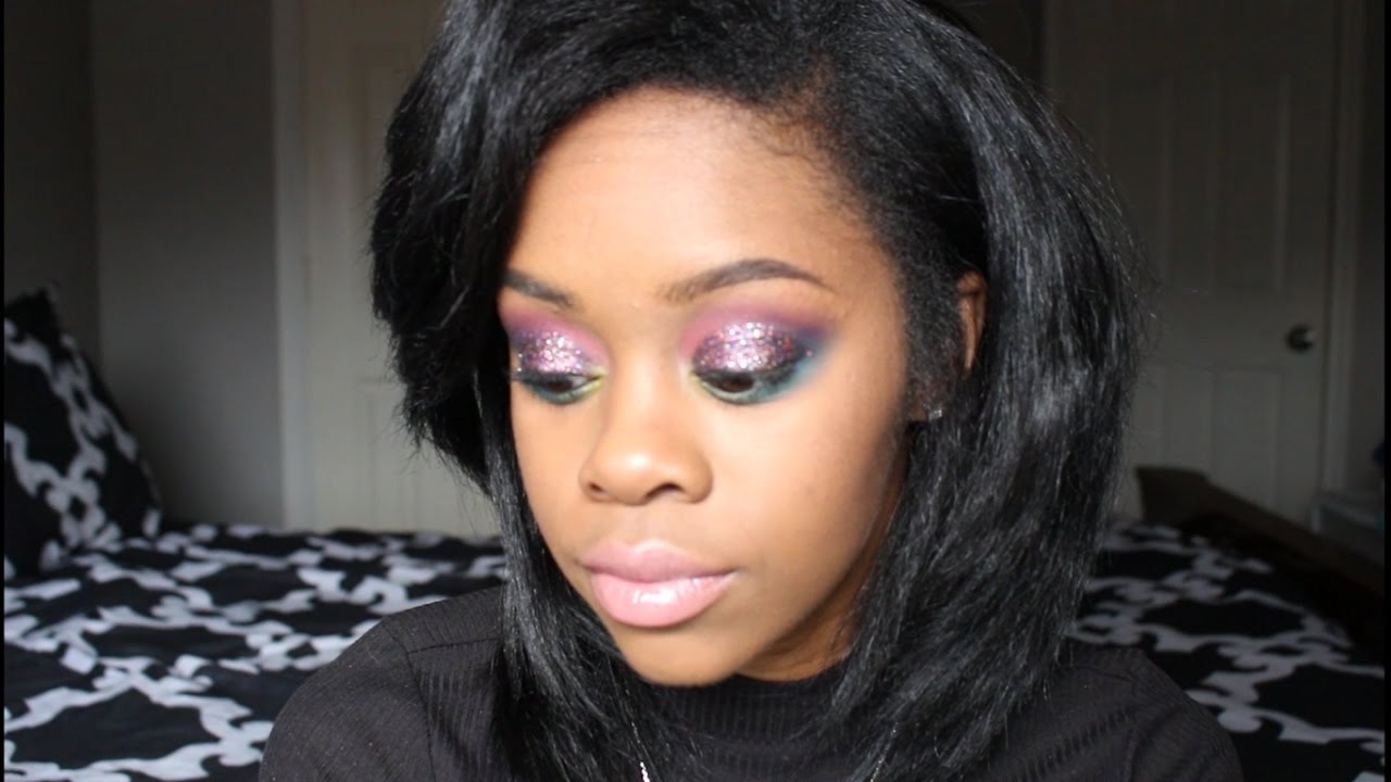 Rainbow Smokey Eye : Birthday Look - YouTube