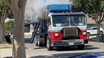 CR&R peterbilt 520 amrep N3 on trash