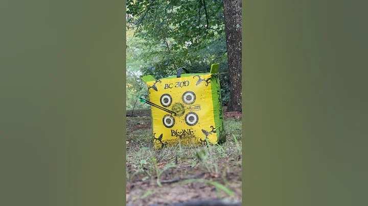 G5 mega meat compared to field point 40 yards 70lb draw weight#deerhunting #bowhunting #hunting