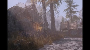 Tour of Whiterun Test with ENB and 4-8k Textures