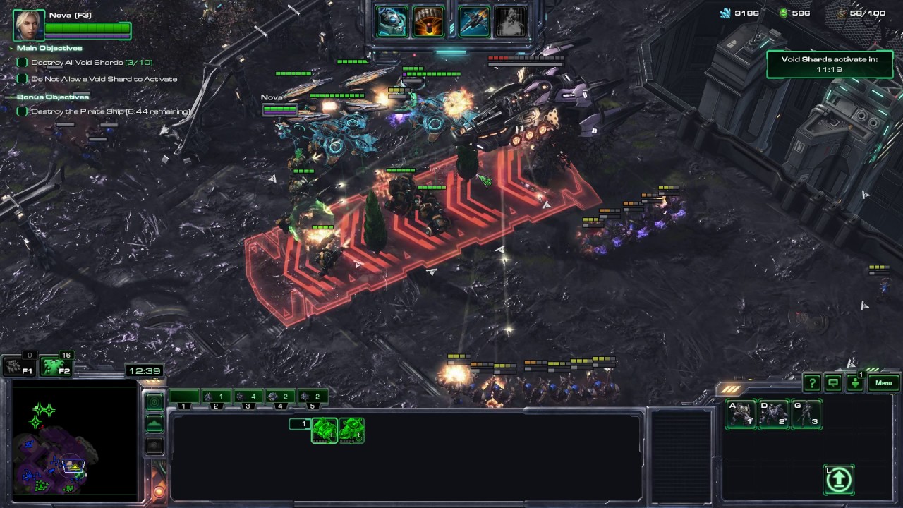 StarCraft 2 Co-op: Rifts to Korhal (Nova|Stukov Level 12) w/Jayborino ...