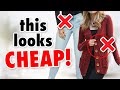 10 Clothes That Look CHEAP! (what to wear instead)