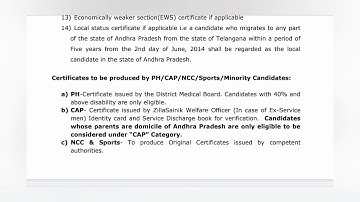 AP ICET 2020-21 Counseling Schedule for MBA and MCA - Certificate Verification, Options Details