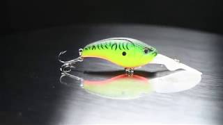 Gunki Slattern Strass Perch Wobbler 6,5cm 15,8Gr videó