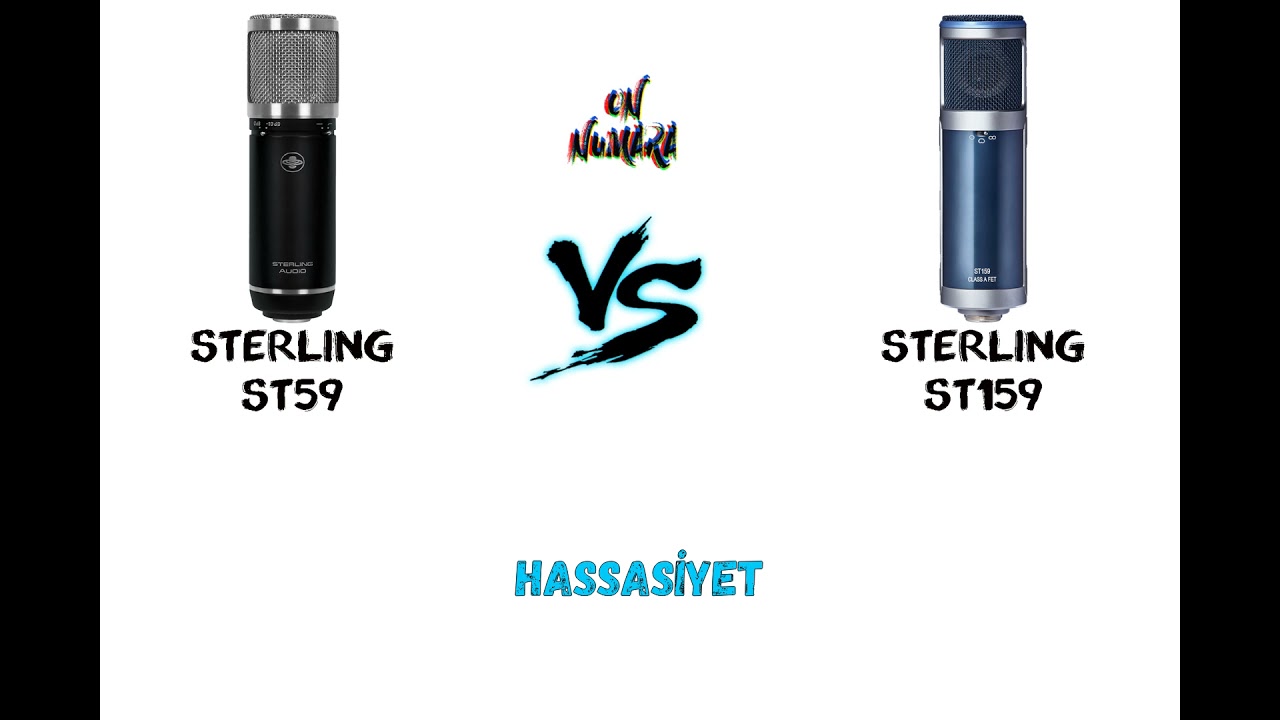Sterling Audio ST59 ve ST159 Studyo Mikrofon Karşılaştırma 