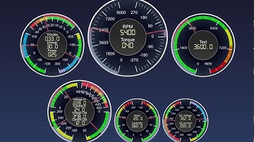 GEVCU Multi-Dial Gauges Demo