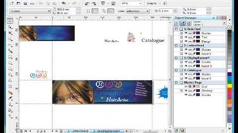 [corel draw design for newbie part 8] Managing Layers and Objects