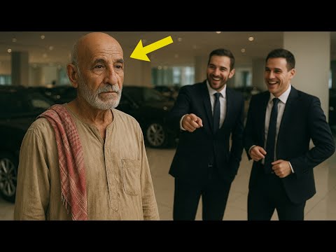 مسن فقير يتعرض للإهانة في وكالة سيارات لكن عندما عرفوا من هو صمت الجميع