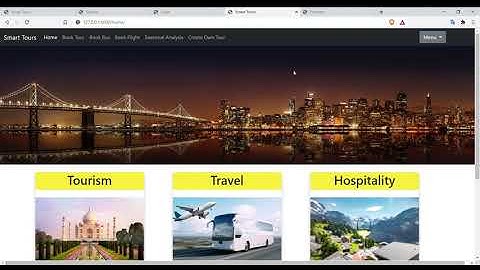 Travel And Tourism Website || Web Development Using Django