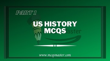 US History Mcqs CSS 2022 | US History 2021 CSS paper | US History CSS Lecture