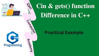 Difference between cin object and gets () Function in c++ in Urdu